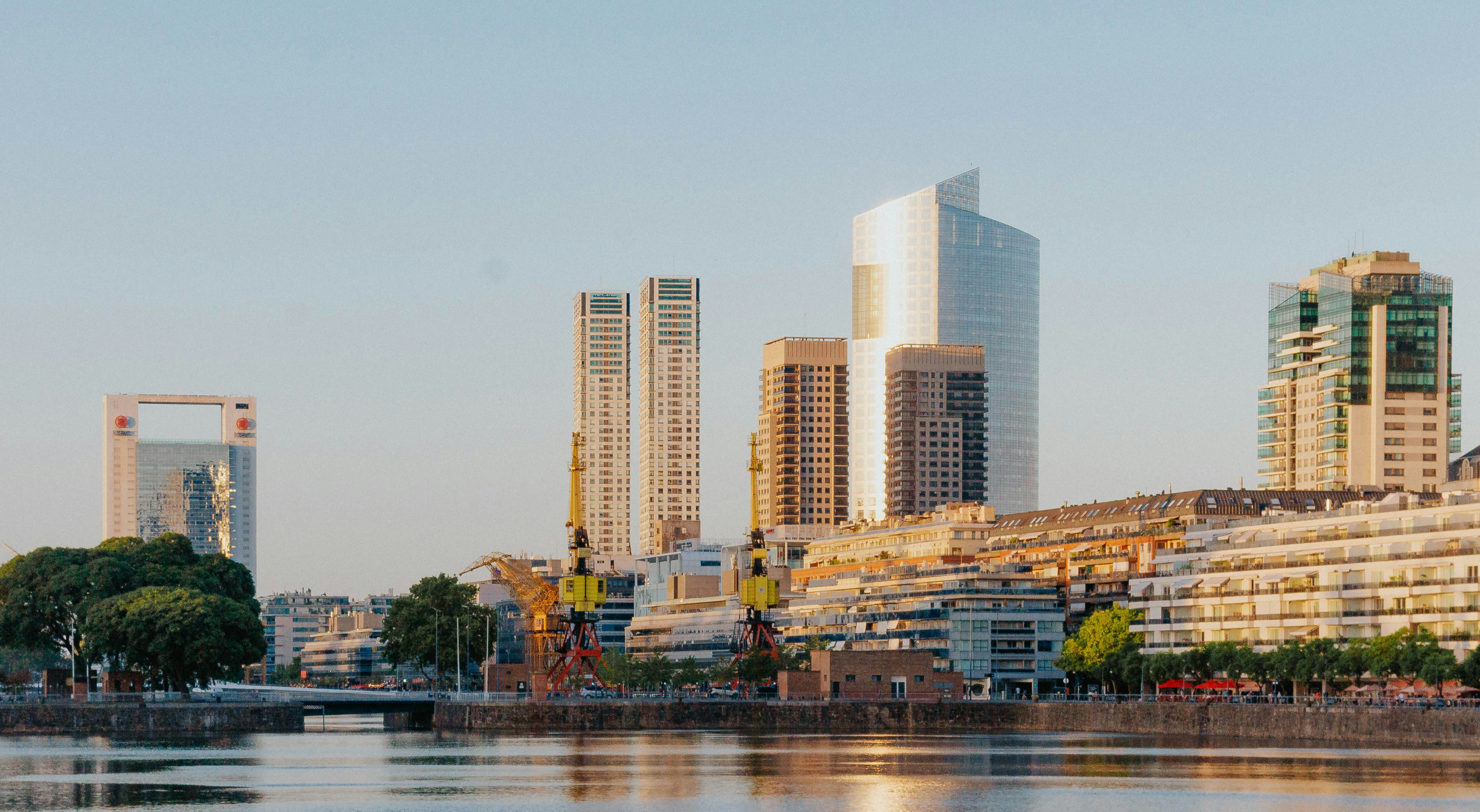 Buenos Aires waterfront skyline